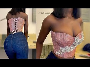 HOW TO MAKE A THREE PART CORSET FOR BEGINNERS Pattern drafting tutorial