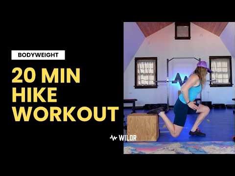 20-Minute At-Home Bodyweight Workout For Hikers