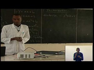 REB | S3 | Mathematics | Unit 5 | Lesson1: Solving Quadratic Equation by Using Factorisation Method