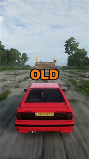 Audi Evolution: Old vs New! 🚗💨 | RAMP BRAKE TEST | Forza Horizon 5 #shorts
