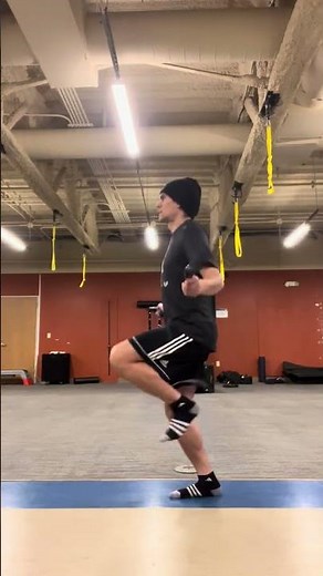 Jump Rope: Alternating Knee and Hip Flexion (~45 degree)