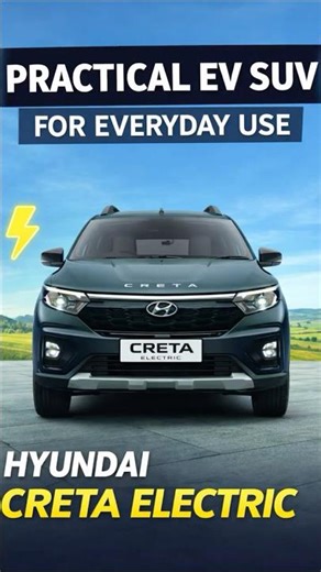 Hyundai Creta Electric ⚡ A Practical EV SUV for Everyday Use