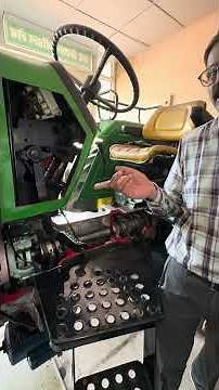 Open Heart work of tractor John deer works