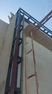 طريقة تركيب رخام على شبكة حديد بروز ٣٠ سم من الجدار تركيب بورسلان على حديد تركيب حجر 0566042553