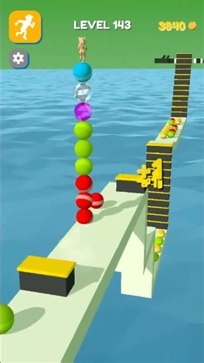 ALL Levels Stack Rider Gameplay Walkthrough 🎱🏃‍♂️ #Shorts