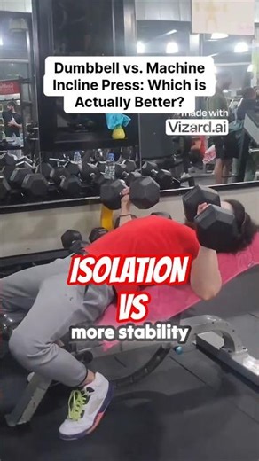 DUMBBELLS AND MACHINE PRESS COMPARISON
