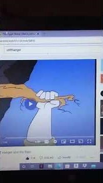 Disney’s the tigger movie tigger cliffhanger scene