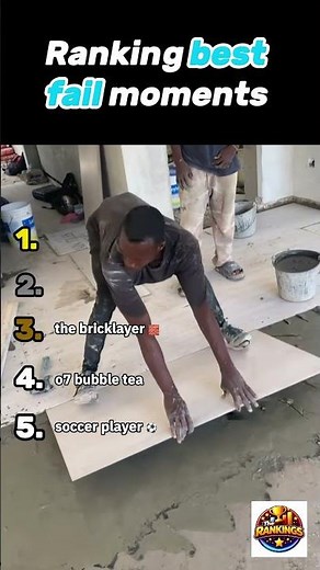 Ranking best fails moments