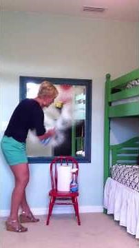 Secrets on how to clean a mirror