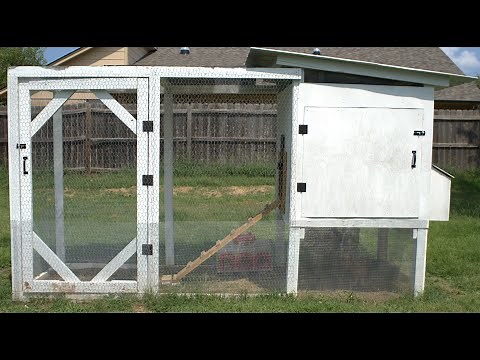Backyard Chicken Coop Design and Ideas for 6 Chickens