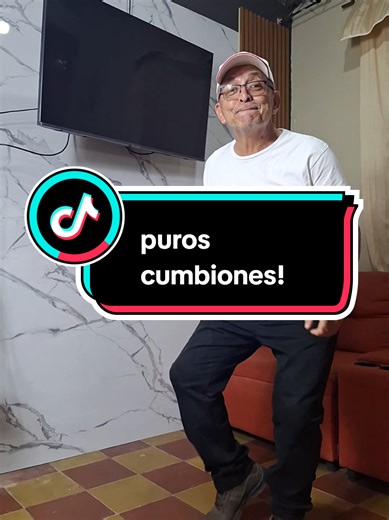 puros cumbiones! #bailandocomoantes | cumbia dance