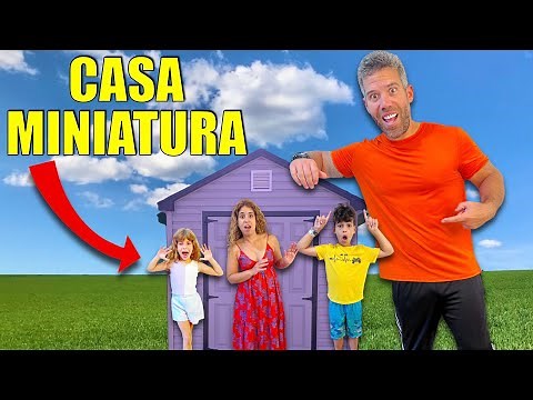 24 HORAS EN UNA CASA MINIATURA|4PLUSONE