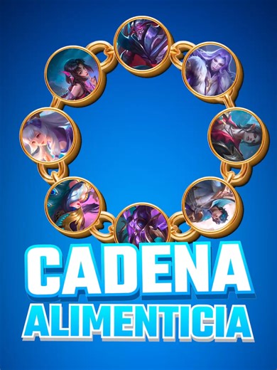 CADENA ALIMENTICIA LINEA MID DE MLBB #mlbblatam #mobilelegends #mlbbshorts #mlbb #mlbbtiktok