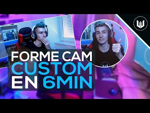 Forme de Caméra Personnalisée sur OBS et Streamlabs