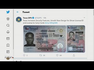 New Texas driver's license features