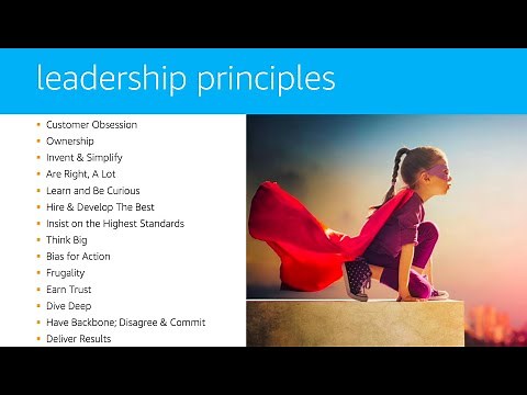 The Amazon Leadership Principles