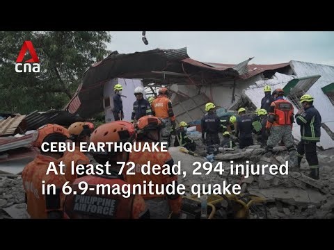 Major quake hits central Philippines, at least 27 dead and 100 people injured