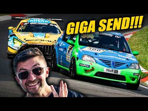 PODIUM & DOMINATION IN THE DACIA!!!! // NÜRBURGRING