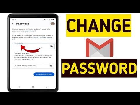 How to Change Google Password | Gmail Password Change | Change Email Password
