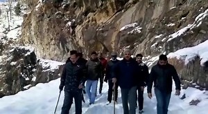 Sh A.K Singh, CMD, NHPC walked over 5 kms of thick snow to inspect ongoing works at Hurla Site of 800 MW Parbati-II Project at Himachal Pradesh. #hydropower #nhpcltd | NHPC Limited