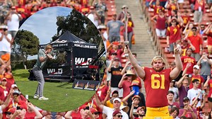 Former Blind USC Football Player Is Bombing Golf Shots With World Long Drive Tour