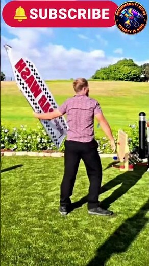 Oxnard Sign Spinner Flips & Twirls!