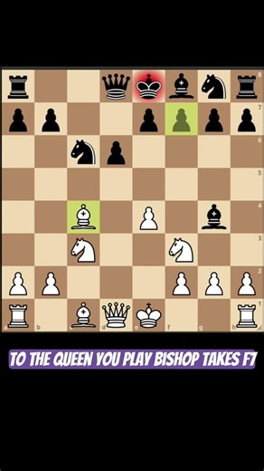 Chess trap to defeat Sicilian defence #chess