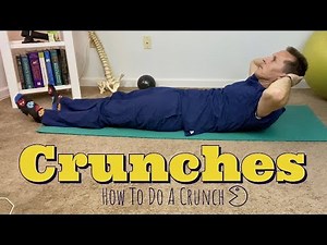 How To Do Crunches & Not Hurt Your Back!