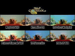 The Thief and the Cobbler VHS, Laserdisc, & DVD Comparison