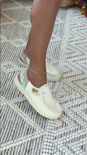 These Hey Dude shoes for women are the perfect summer shoes if you want something lightweight,