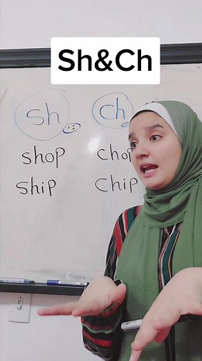 Understanding Sh&Ch Sounds | Phonics Lesson with Amira Rashad