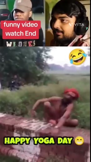 New trending funny video. Enjoying Yogu and made funny. #funny #memes #trending #viral #foryou