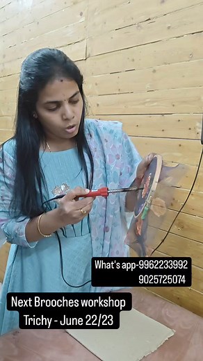 8.9K views · 80 reactions | Two days of brooches workshop Venue...