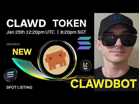 $CLAWD - CLAWDBOT TOKEN CRYPTO COIN HOW TO BUY CLAWD BOT KCEX LBANK CEX SOLANA BLOCKCHAIN AI SOL NEW