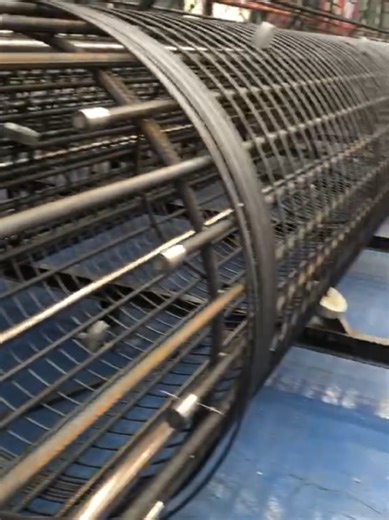 Efficient Rebar Cage Processing in Construction Projects