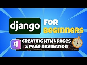 Python Django Tutorial for Beginners #4: Creating Pages and Page Navigation