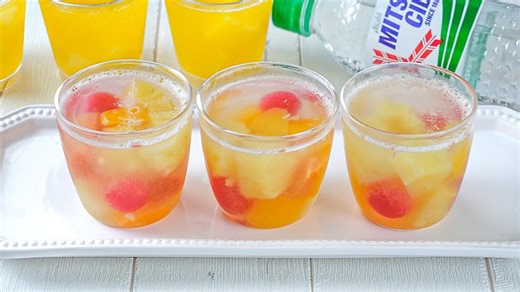 作業時間5分で完成！シュワっと爽快！混ぜて冷やすだけの「サイダーゼリー」夏おすすめ簡単スイーツ（料理研究家ゆかり）