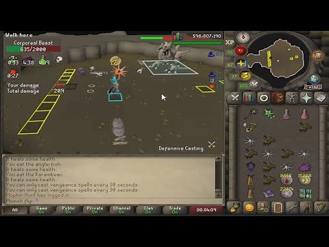 Tumeken's Shadow Corporeal Beast w/ Accursed Sceptre (DPS calcs/Comments)(example kill)(OSRS)