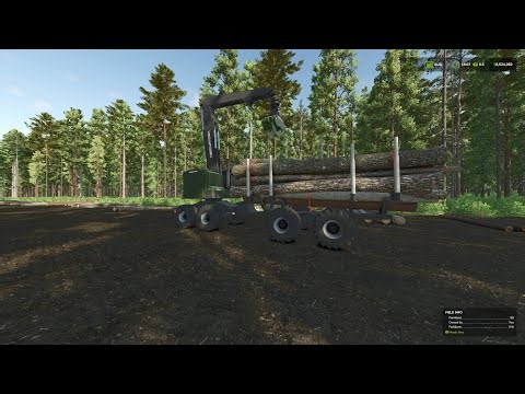 FS25 Multiplayer Logging with FDR mods