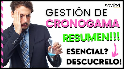 Gestión del CRONOGRAMA PMBOK 6 | SoyPM