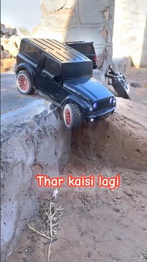 Mini Remote Control Mahindra Thar Off-Roading Test! 🤯🔥