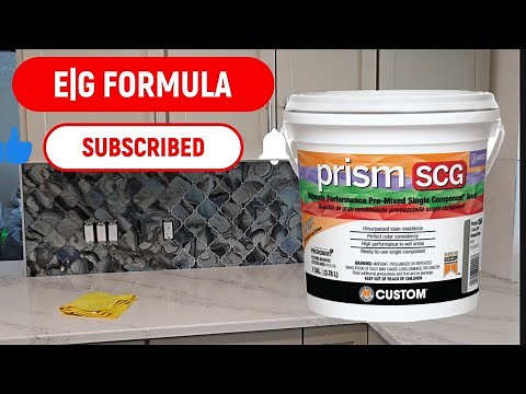 How to Use Prism SCG Grout by #custombuildingproducts #howto #do #egformula #subscribe