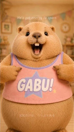 新メンバー、登場。元気だけはありそうな子です。 #Gabu #shorts
