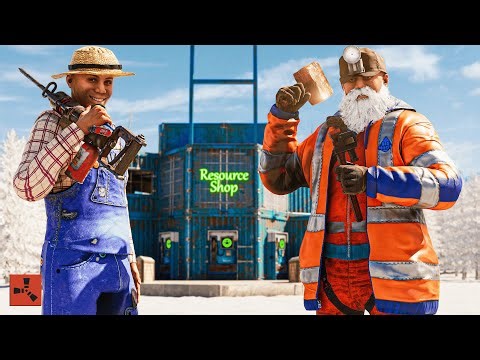 We Built an Infinitive Automated Sulfur & Metal Shop in Rust