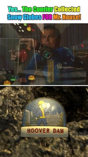 Yes... The Courier Collected Snow Globes FOR Mr. House! #Fallout #FalloutTVShow