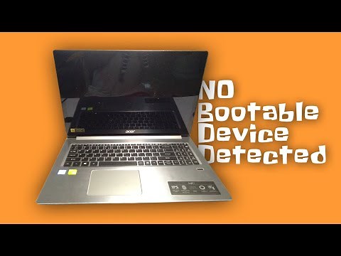 HOW TO FIX 'NO BOOTABLE DEVICE' ON ACER SWIFT 3 | EASY STEP-BY-STEP GUIDE!