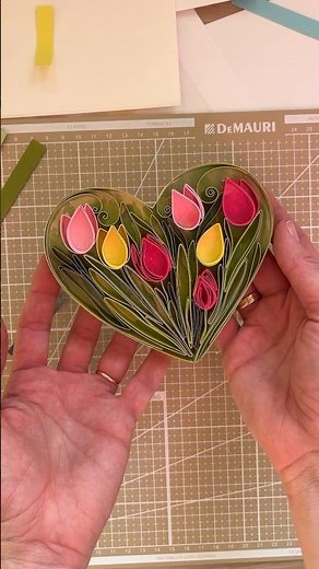 Pattern for #quilling by yourself 🙌🏻🌷