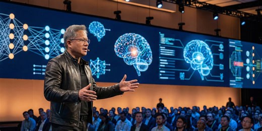 Davos 2026 : le CEO de Nvidia révèle le futur de l’IA - LEBIGDATA.FR