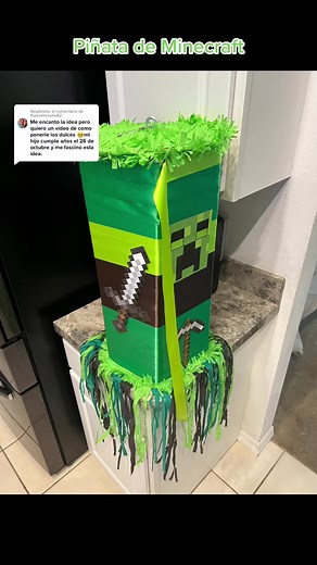Piñata Giratoria de Minecraft: ¡Divertida Creación!