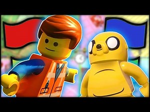 LEGO Dimensions - Battle Arena - Base Bash! Emmet & Jake the Dog!